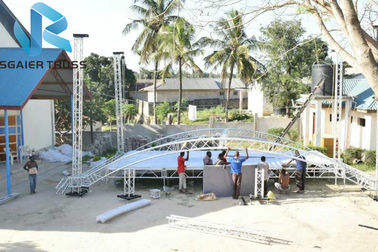 Non Toxic Aluminum Roof Truss For Line Array / Exhibition Easily Set Up